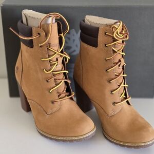 Timberland Women's Tillston 6 In. Wheat Nubuck Boots
